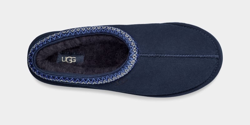 Navy Ugg Tasman Men's Slippers | South Africa-1372460