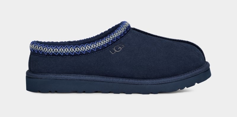 Navy Ugg Tasman Men\'s Slippers | South Africa-1372460