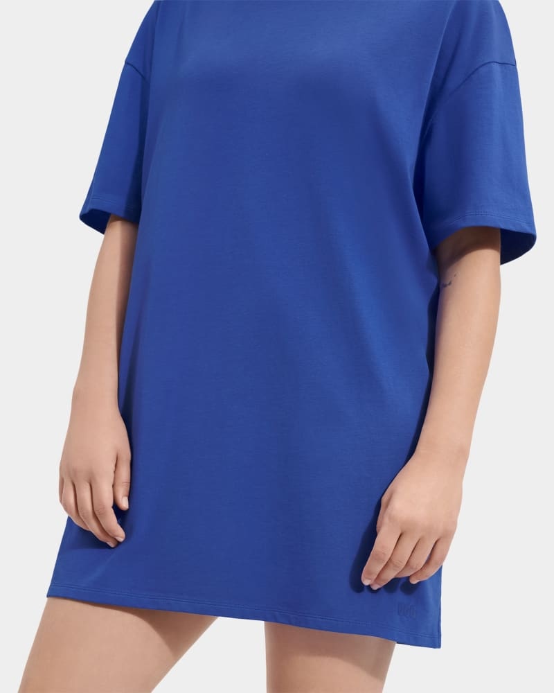 Navy Ugg Zoey T-Shirt Women's Dress | South Africa-9347082