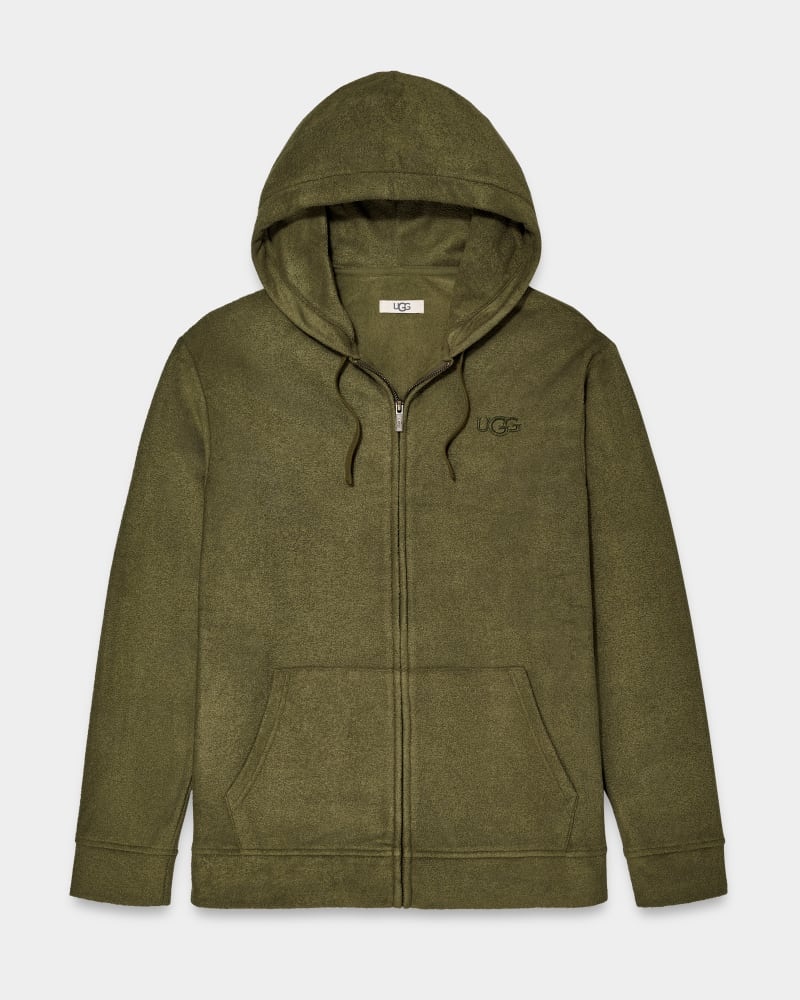 Olive Ugg Edmond Men's Sweatshirts | South Africa-0981534