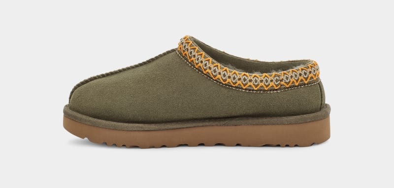 Olive Ugg Tasman Women's Slippers | South Africa-2674318