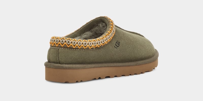 Olive Ugg Tasman Women's Slippers | South Africa-2674318