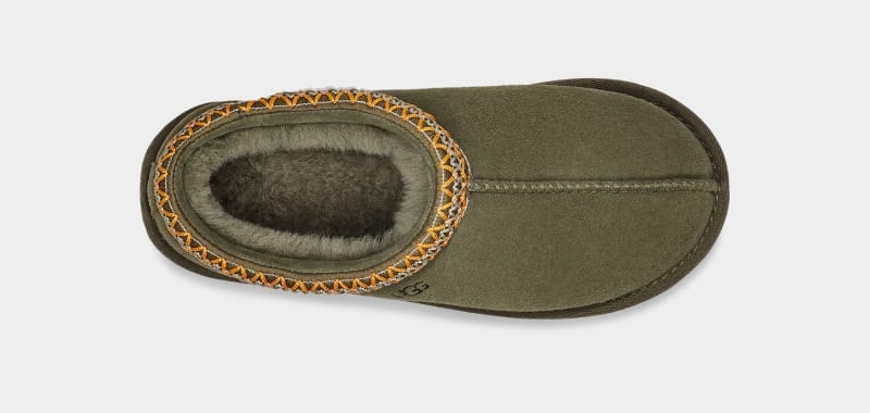 Olive Ugg Tasman Women's Slippers | South Africa-2674318