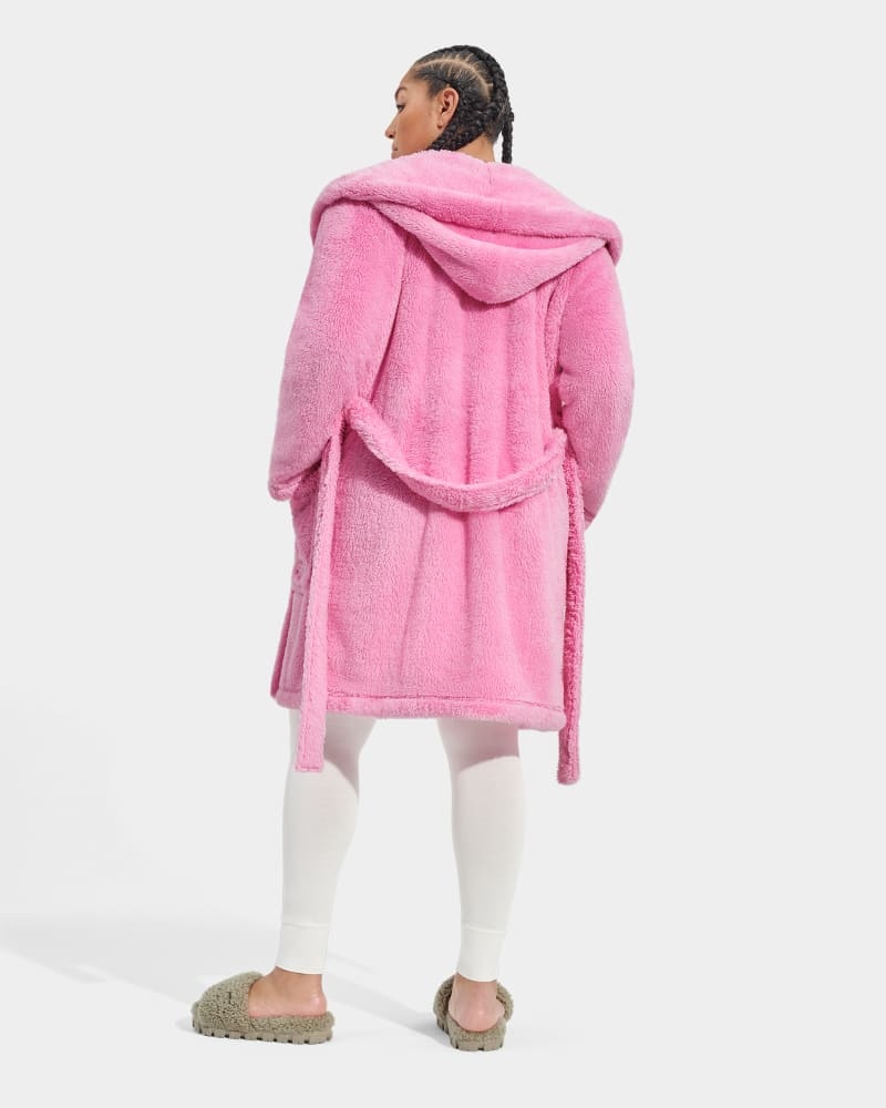 Pink Ugg Aarti Plush Women's Sleepwear | South Africa-7059213