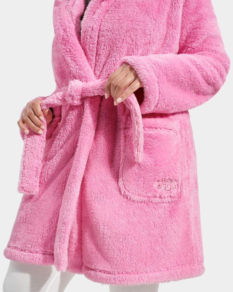 Pink Ugg Aarti Plush Women's Sleepwear | South Africa-7059213