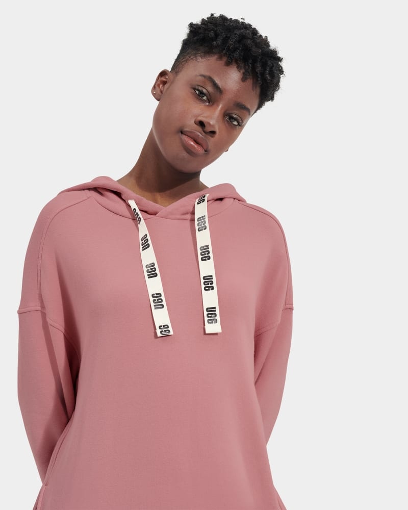 Pink Ugg Aderyn Hoodie Women's Dress | South Africa-8461270