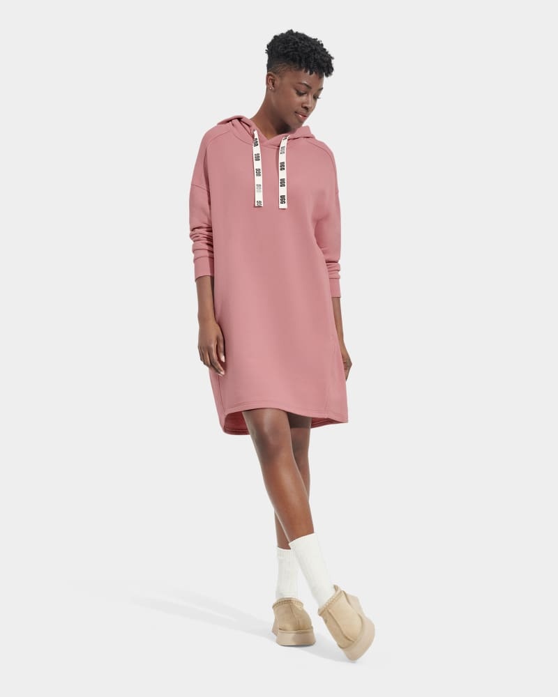 Pink Ugg Aderyn Hoodie Women\'s Dress | South Africa-8461270