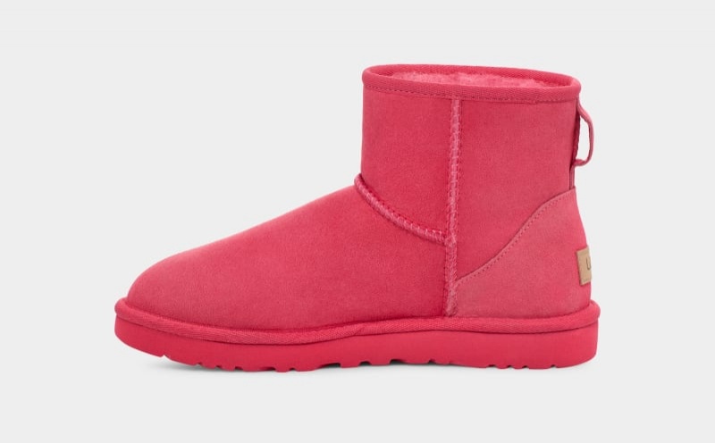 Pink Ugg Classic Mini Ii Women's Boots | South Africa-2364815