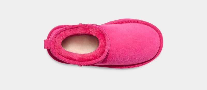 Pink Ugg Classic Ultra Mini Kids' Boots | South Africa-3219684