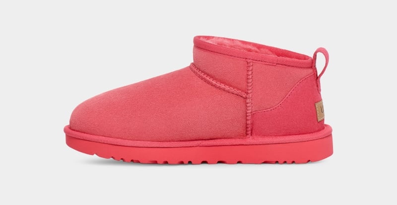 Pink Ugg Classic Ultra Mini Women's Boots | South Africa-5436012