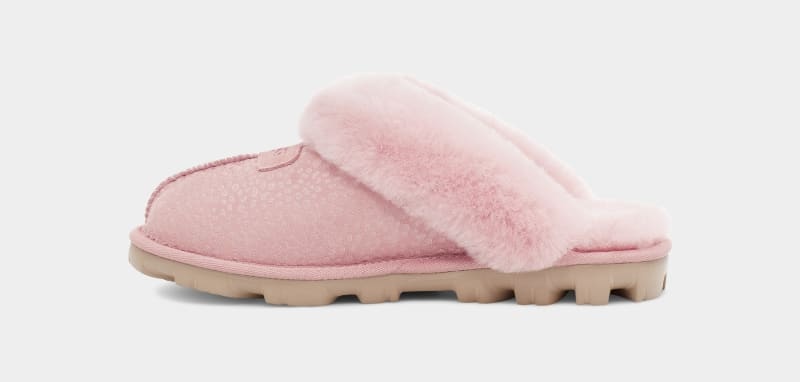 Pink Ugg Coquette Sparkle Spots Women's Slippers | South Africa-1493052