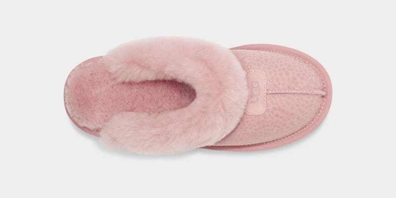 Pink Ugg Coquette Sparkle Spots Women's Slippers | South Africa-1493052