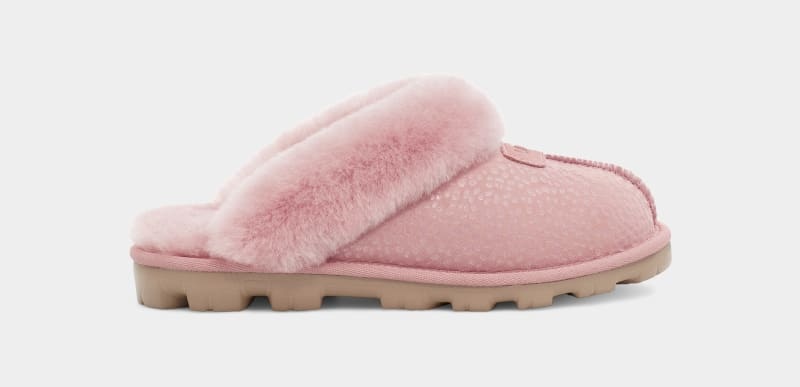 Pink Ugg Coquette Sparkle Spots Women\'s Slippers | South Africa-1493052