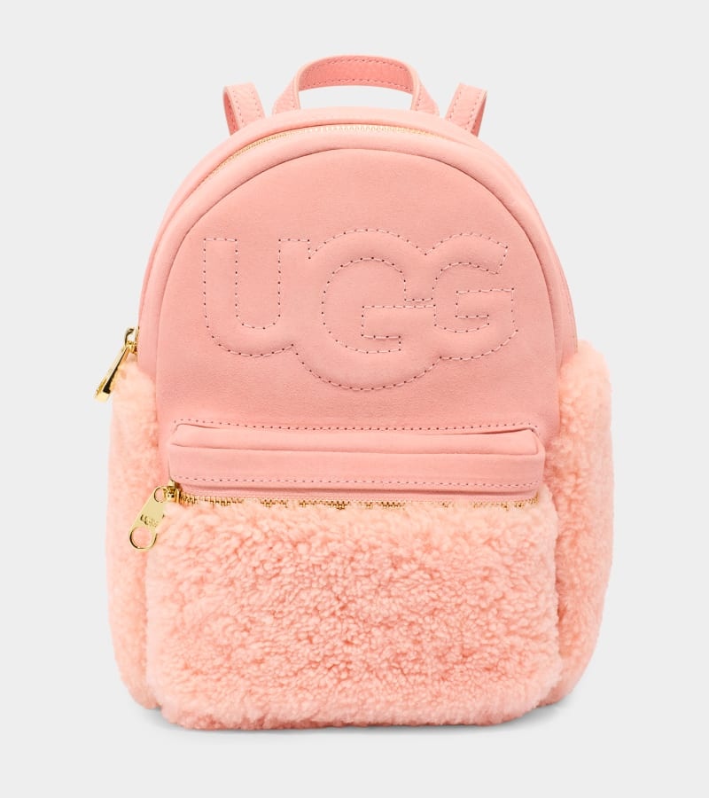 Pink Ugg Dannie Ii Mini Sheepskin Women\'s Backpacks | South Africa-6841705