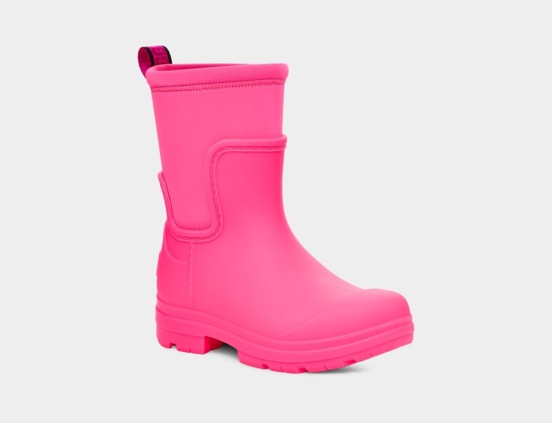 Pink Ugg Droplet Mid Kids' Boots | South Africa-3072896