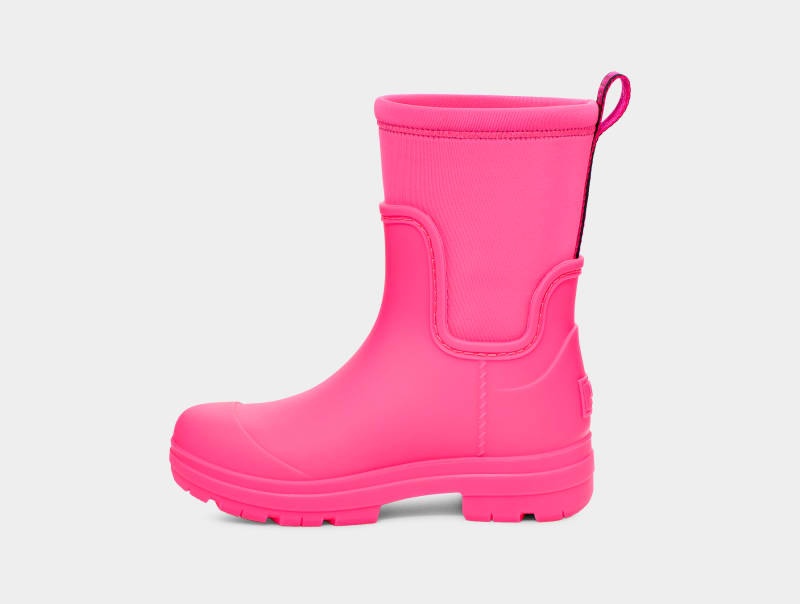 Pink Ugg Droplet Mid Kids' Boots | South Africa-3072896