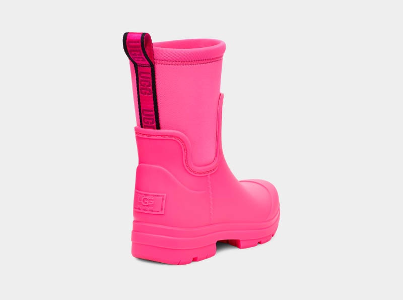 Pink Ugg Droplet Mid Kids' Boots | South Africa-3072896