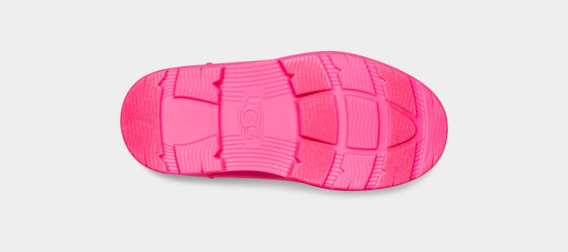 Pink Ugg Droplet Mid Kids' Boots | South Africa-3072896