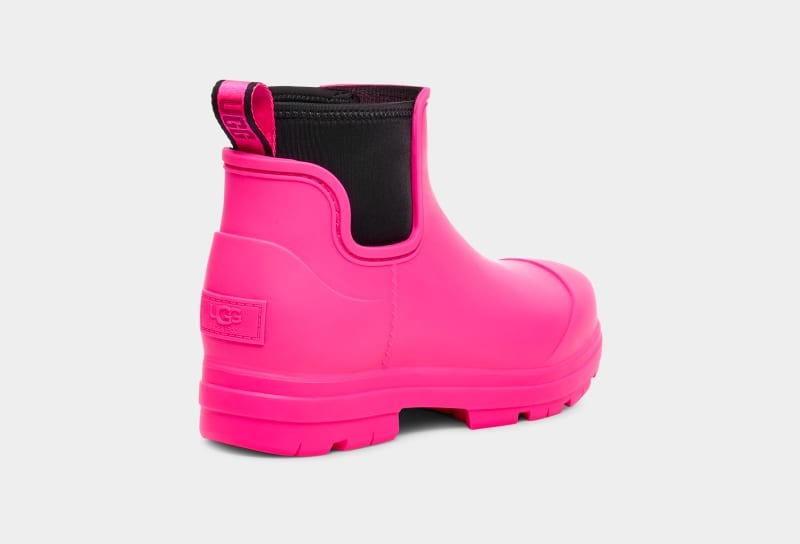 Pink Ugg Droplet Women's Chelsea Boots | South Africa-1045796