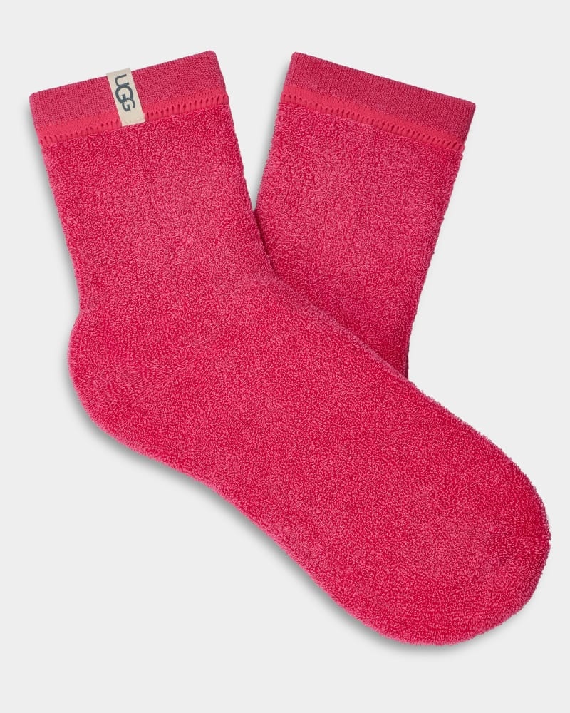 Pink Ugg Droplet Women\'s Socks | South Africa-5670389