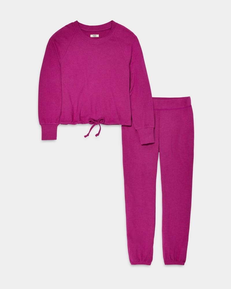 Pink Ugg Gable Set Women's Sleepwear | South Africa-0269741