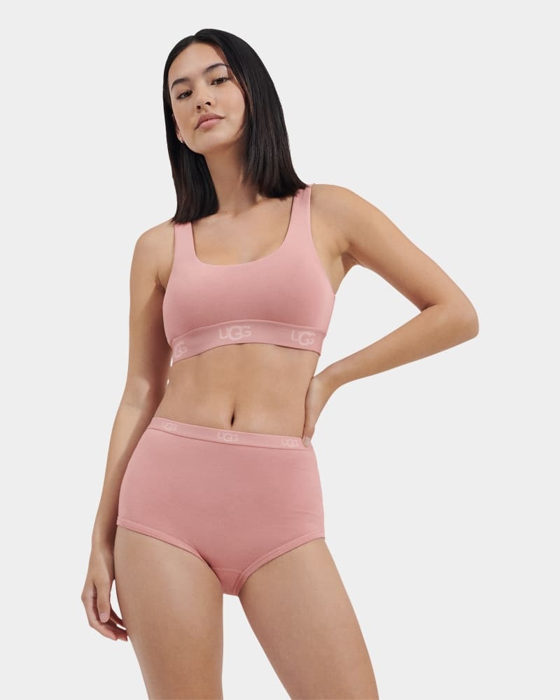 Pink Ugg Gwendolynn Bralette Women's Underwear | South Africa-7261493