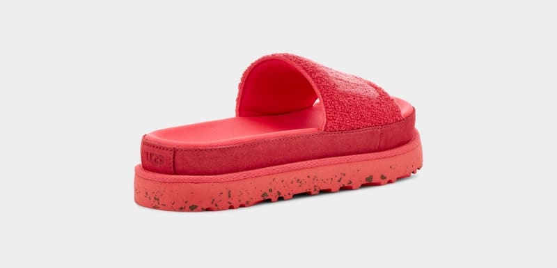 Pink Ugg Laton Women's Slides | South Africa-5236840