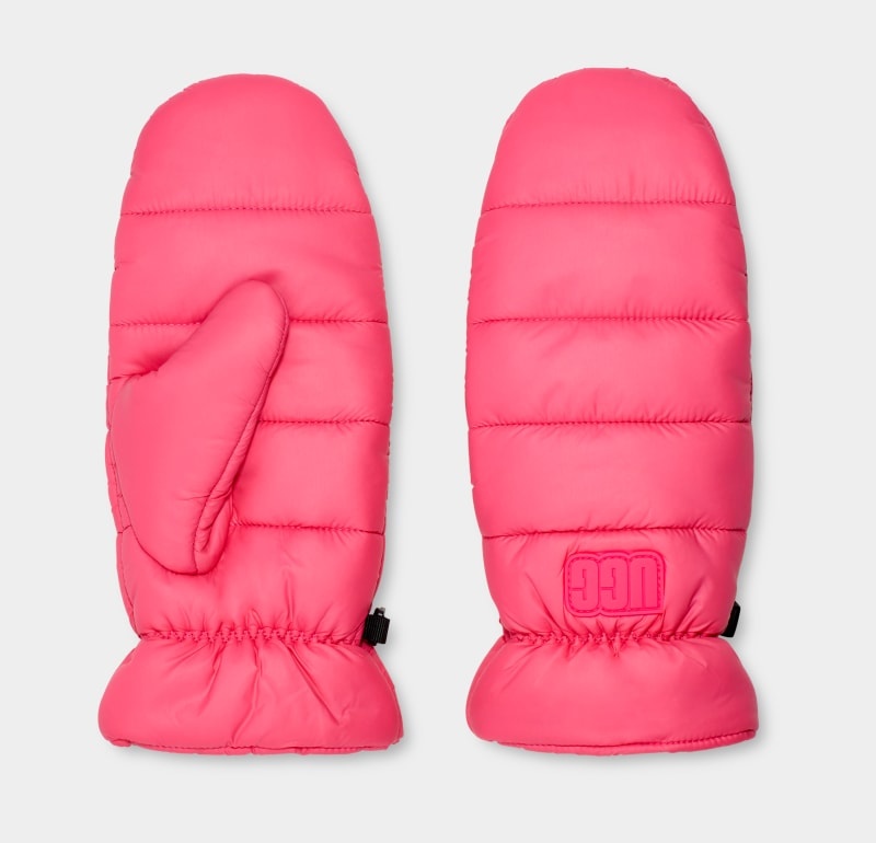 Pink Ugg Maxi Aw Women's Mittens | South Africa-8517492