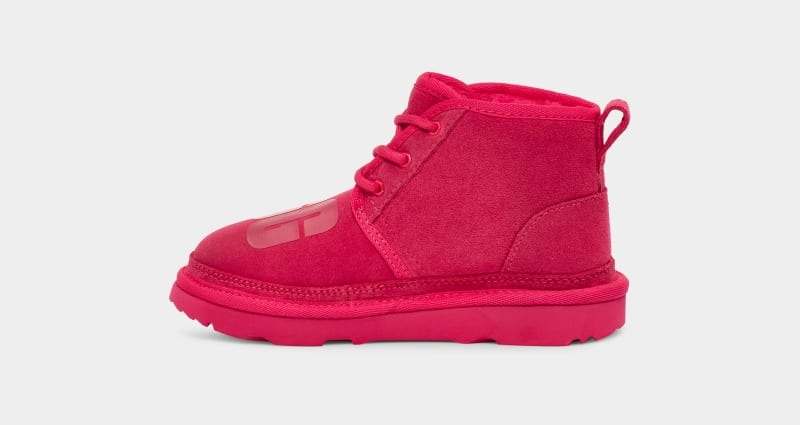 Pink Ugg Neumel Ii Scatter Graphic Kids' Boots | South Africa-3978602