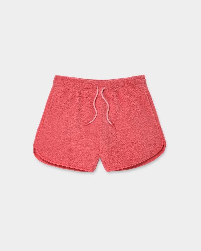 Pink Ugg Petria Sherpa Women's Shorts | South Africa-2590784