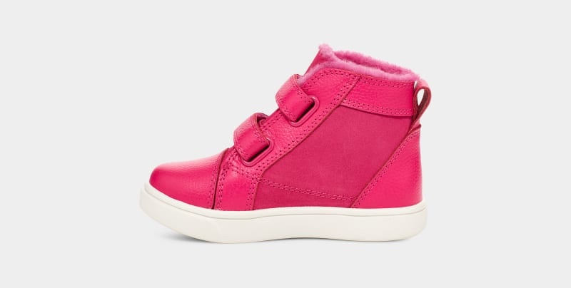 Pink Ugg Rennon Ii Kids' Sneakers | South Africa-3908472