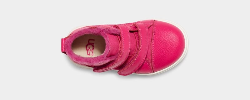 Pink Ugg Rennon Ii Kids' Sneakers | South Africa-3908472