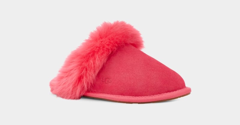 Pink Ugg Scuff Sis Women's Slippers | South Africa-3704258