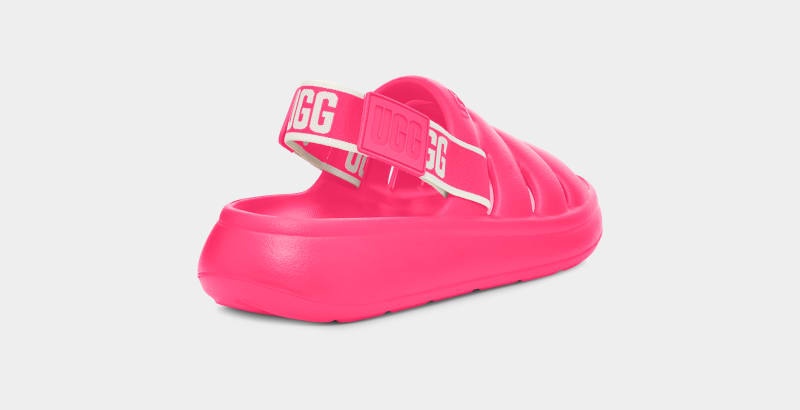 Pink Ugg Sport Yeah Women's Slides | South Africa-5127349