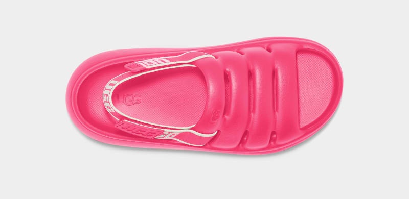 Pink Ugg Sport Yeah Women's Slides | South Africa-5127349