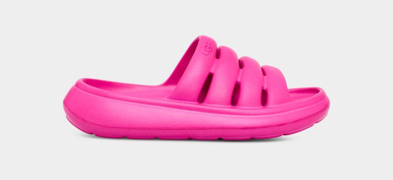 Pink Ugg Sport Yeah Women's Slides | South Africa-9576384