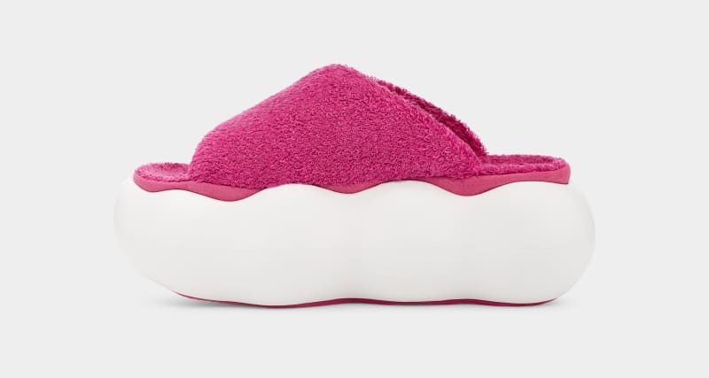 Pink Ugg Sugarcloud Women's Slides | South Africa-9071325