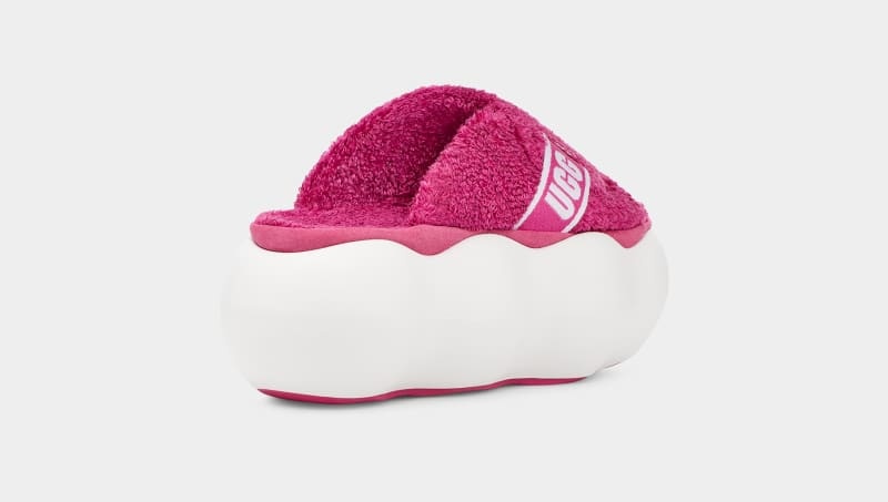 Pink Ugg Sugarcloud Women's Slides | South Africa-9071325