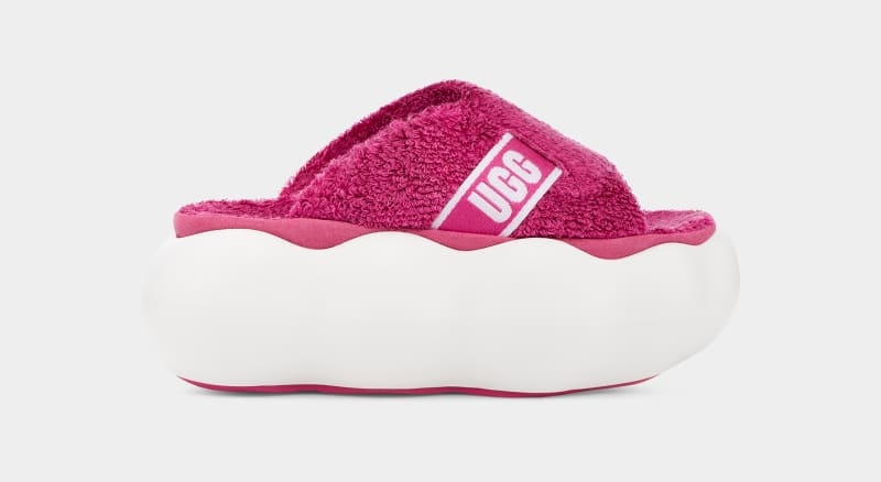 Pink Ugg Sugarcloud Women\'s Slides | South Africa-9071325