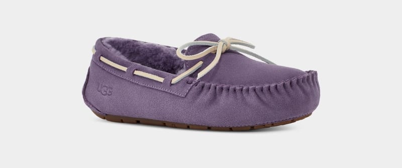 Purple Ugg Dakota Women's Moccasins | South Africa-7201658