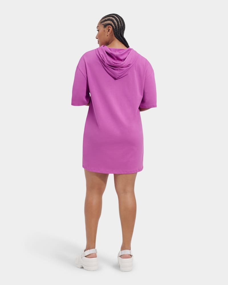 Purple Ugg Kassey Hooded T Shirt Women's Dress | South Africa-3501298