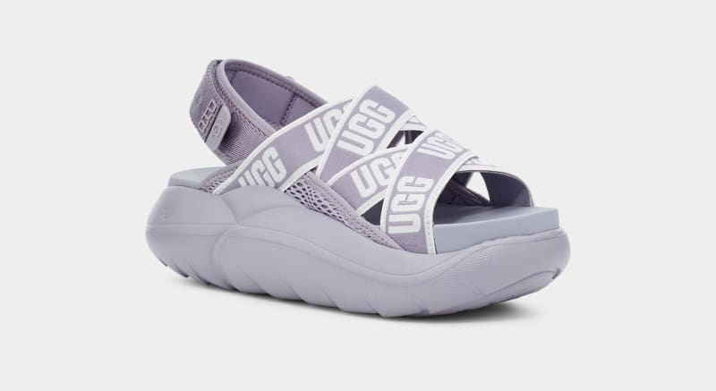 Purple Ugg La Cloud Women's Sandals | South Africa-7081245