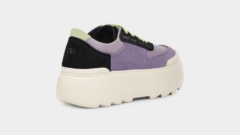 Purple Ugg Marin Mega Lace Women's Sneakers | South Africa-4029785