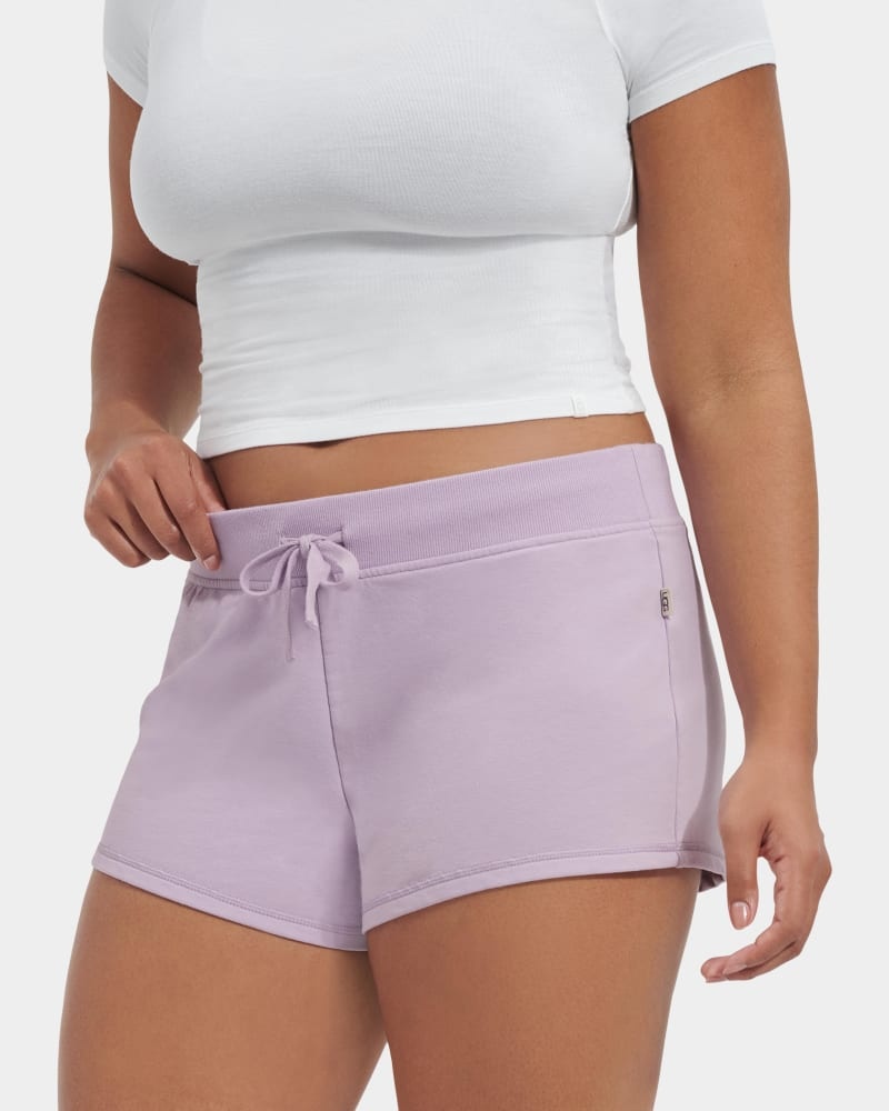 Purple Ugg Maurice Micro Terry Women's Shorts | South Africa-3805641