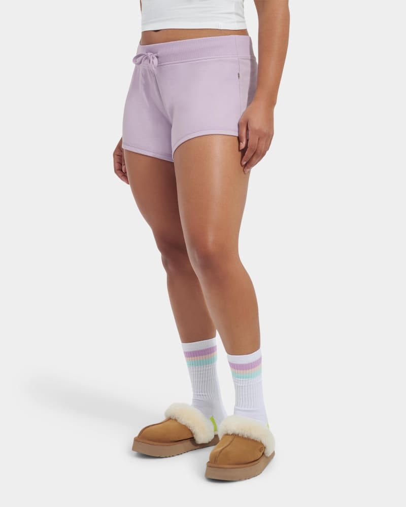 Purple Ugg Maurice Micro Terry Women's Shorts | South Africa-3805641