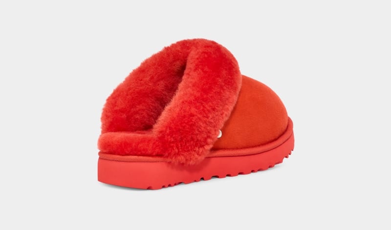 Red Ugg Classic Ii Women's Slippers | South Africa-9584376