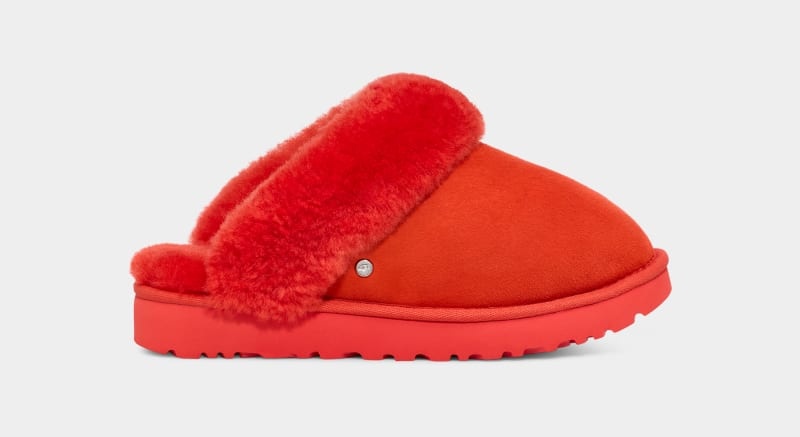 Red Ugg Classic Ii Women\'s Slippers | South Africa-9584376