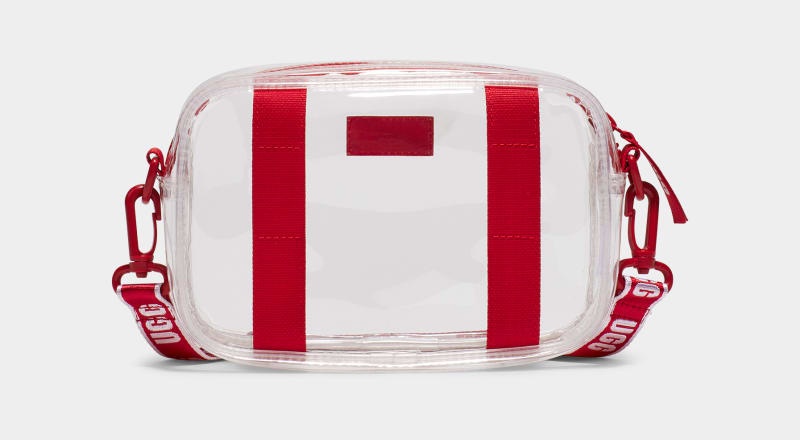 Red Ugg Janey Ii Transparent Women's Belt Bags | South Africa-8043971