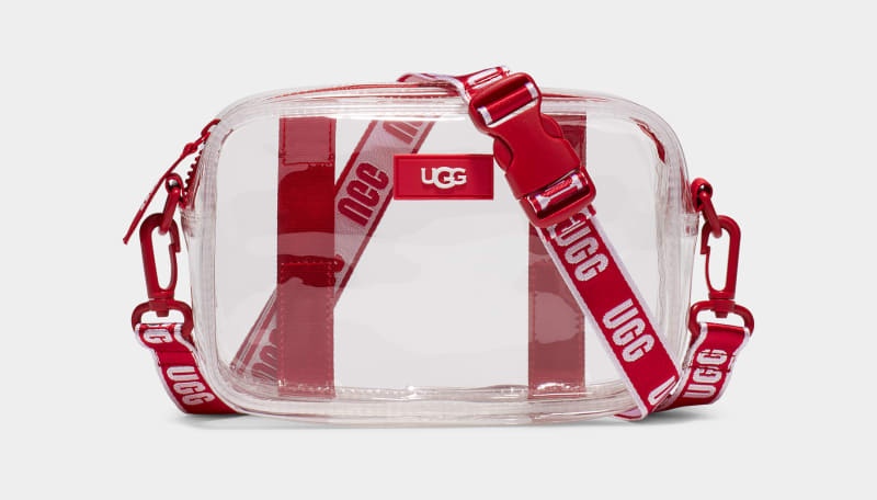 Red Ugg Janey Ii Transparent Women\'s Belt Bags | South Africa-8043971