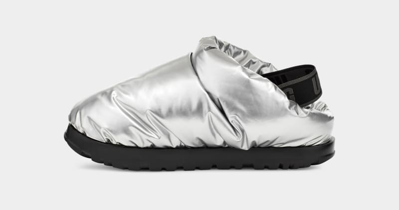 Silver Ugg Spaceslider Women's Slippers | South Africa-6532814